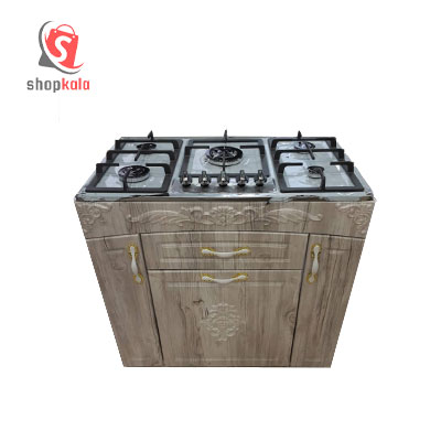 اجاق گاز طرح فر ام دی اف جنرال صفحه استیل